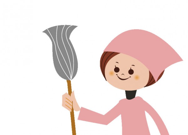 掃除のイラスト