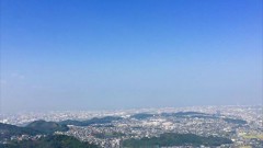 井野山　山頂は360度見渡せる（宇美町）